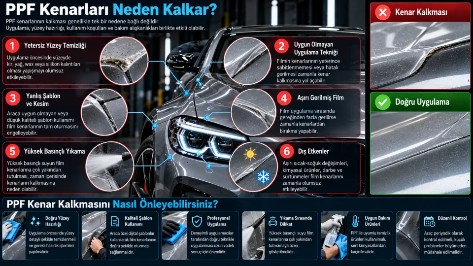PPF Kenarları Neden Kalkar?